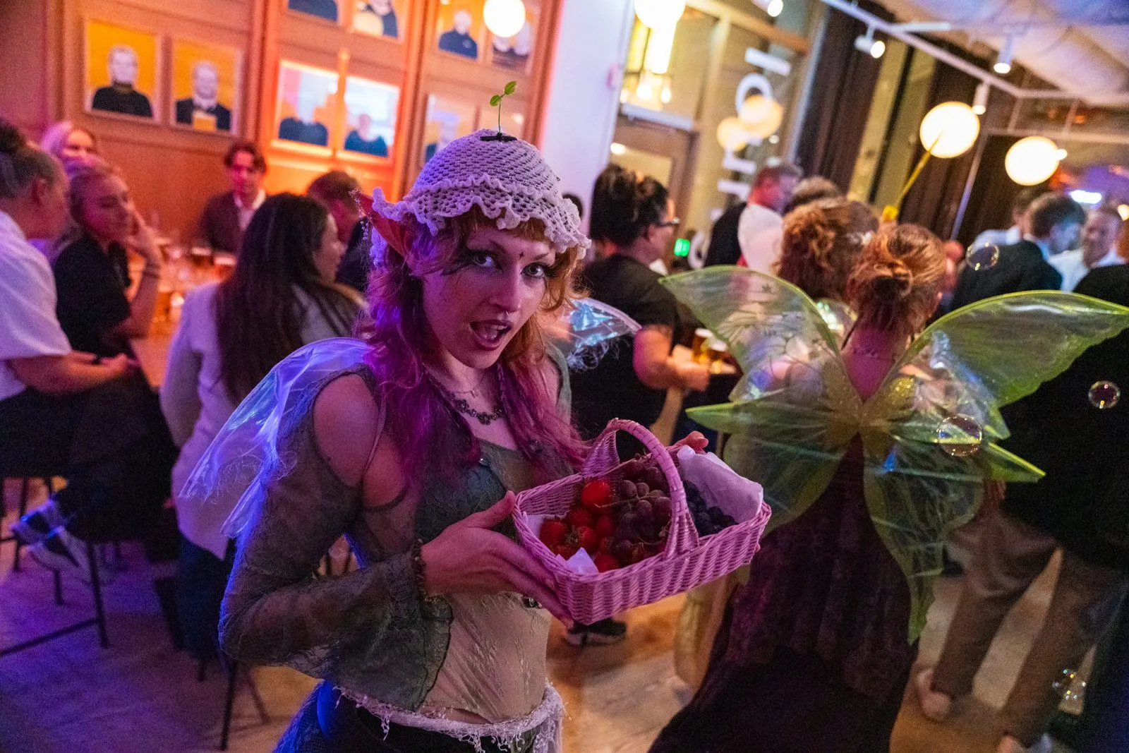 Not every guest came as themselves.